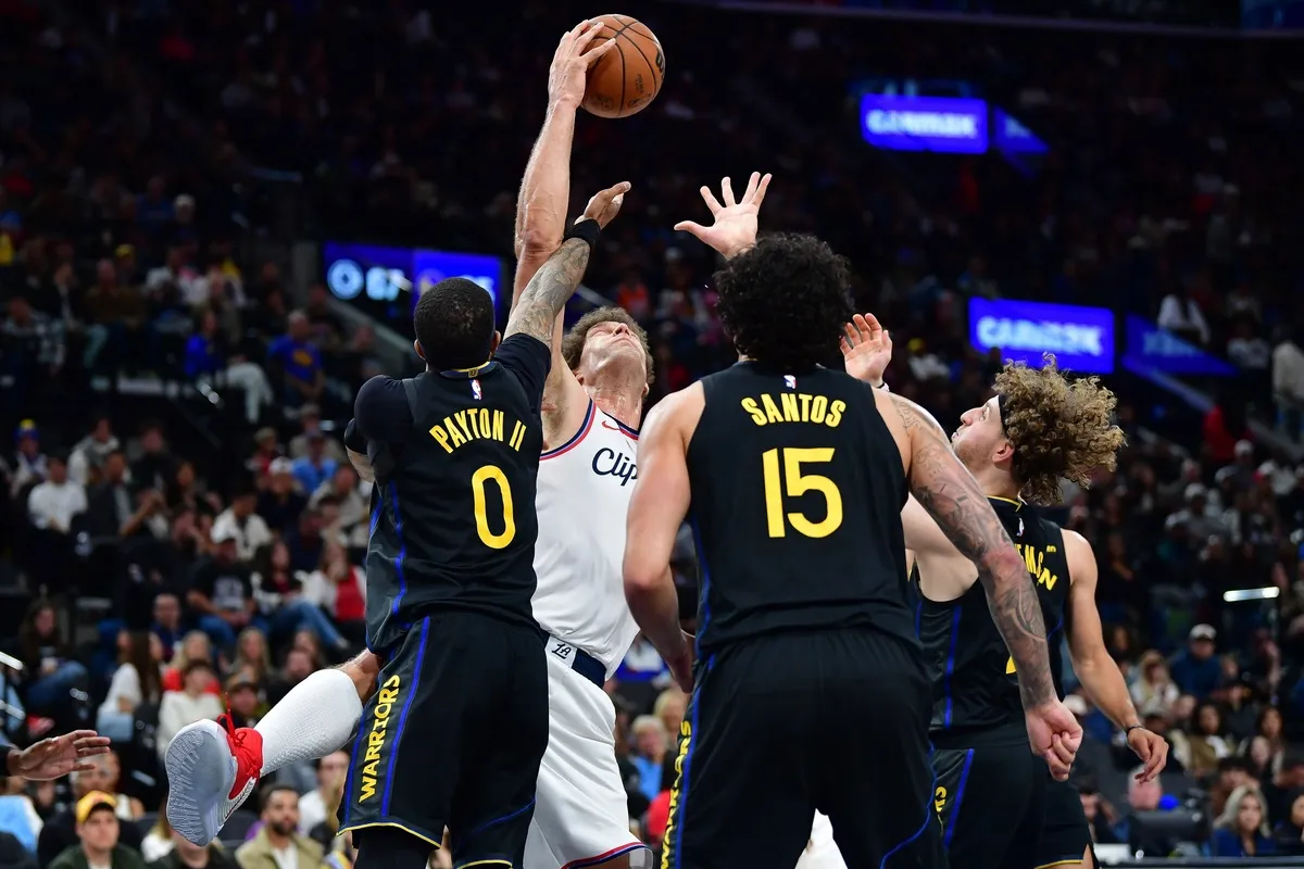 Les Warriors face aux Clippers