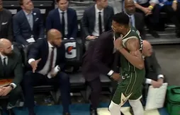 Maillot arraché, panneau défoncé… Giannis Antetokounmpo a évacué sa frustration à Oklahoma City
