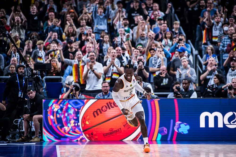 Dennis Schroder présent à la Coupe du Monde avec l'Allemagne