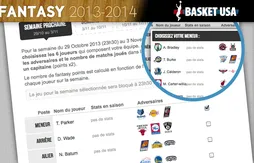 Basket USA Fantasy Game 2013/14 : à vous de jouer !