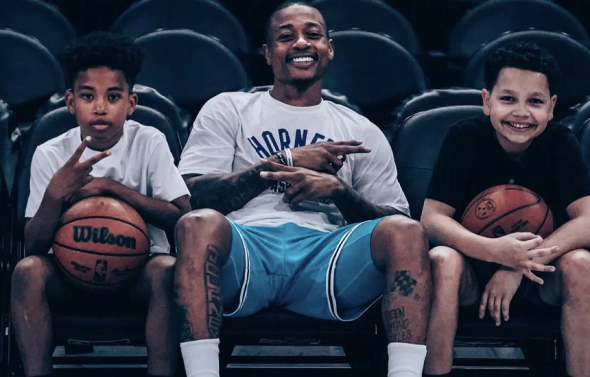 Isaiah Thomas et ses enfants