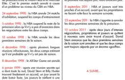 Chronologie : les lockouts de 1998 et 2011 se ressemblent de plus en plus