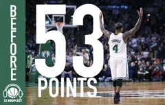 Before – Isaiah Thomas met le feu à la maison verte