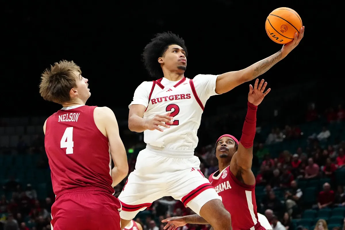 Dylan Harper (Rutgers) contre Alabama