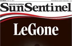 LeBron James aux Cavaliers : les unes des journaux américains