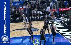 Zapping – Alley-oop avec la planche et une chaussure en moins pour Aaron Gordon !
