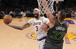 Anthony Davis blessé, les Wolves s’imposent chez les Lakers