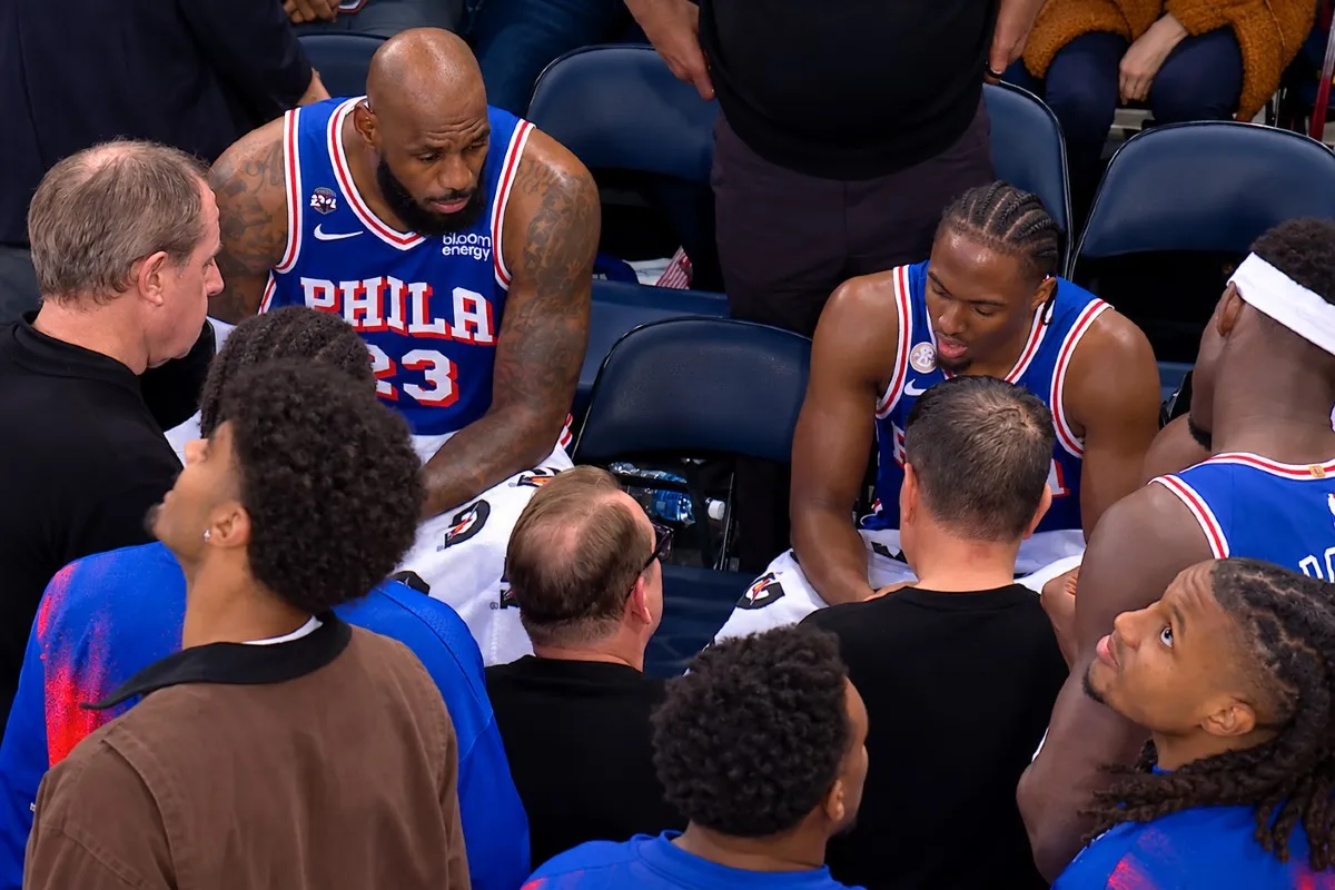LeBron James et les Sixers