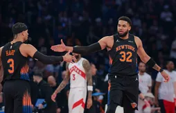 Sans forcer, les Knicks s’assurent la 3e place face aux Raptors