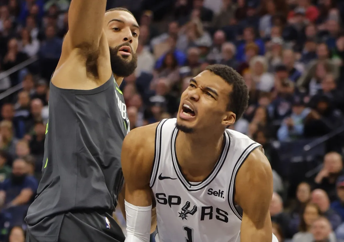 Rudy Gobert Victor Wembanyama