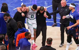 Dès sa sortie de l’hôpital, Jayson Tatum avait retrouvé ses coéquipiers à New York