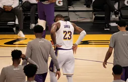 Les images de la blessure de LeBron James