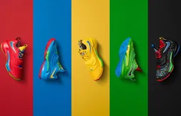 Cinq coloris de la “Zoom Freak 3” pour les 50 ans du jeu de cartes UNO