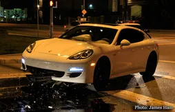 Accident de voiture sans gravité pour Thomas Robinson