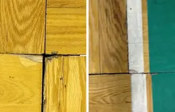 [images] le parquet du TD Garden commence à être très usé