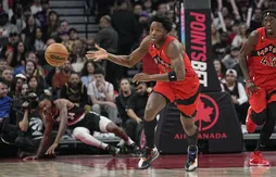 O.G. Anunoby reste à l’infirmerie