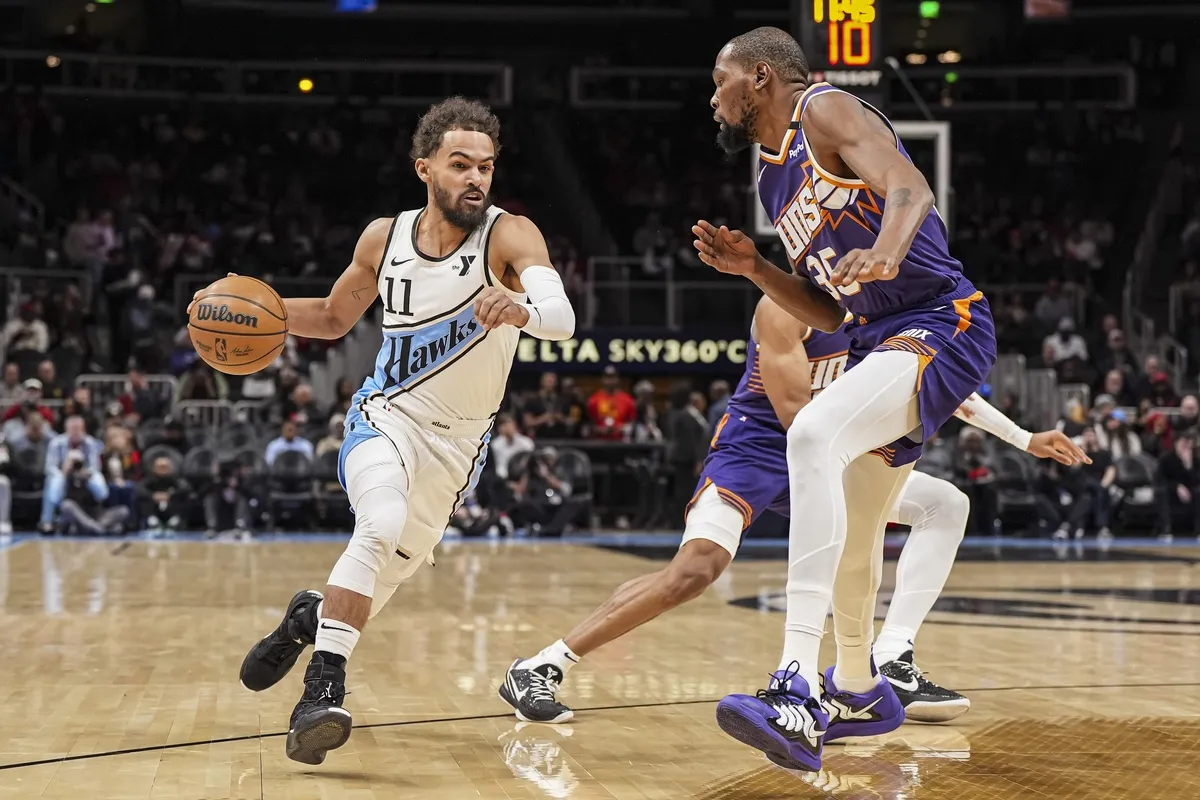 Trae Young et les Hawks face aux Suns