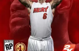 LeBron James en couverture de NBA 2K14