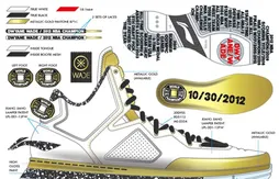 Les chaussures de Dwyane Wade portent déjà leur bague