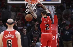 Absent depuis un an, Lonzo Ball dunke à nouveau