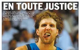 Presse écrite : Dirk Nowitzki en Une de L’Equipe