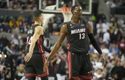 Tyler Herro et Bam Adebayo attendent Kevin Love à Miami