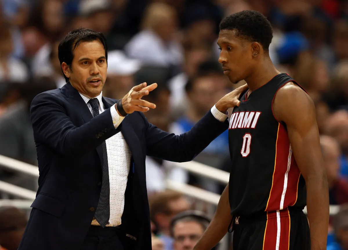 Erik Spoelstra et Josh Richardson