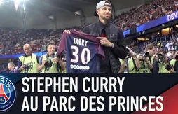 Les images du passage de Stephen Curry au Parc des Princes