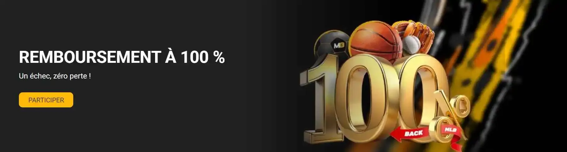 Promo remboursement à 100 % Melbet