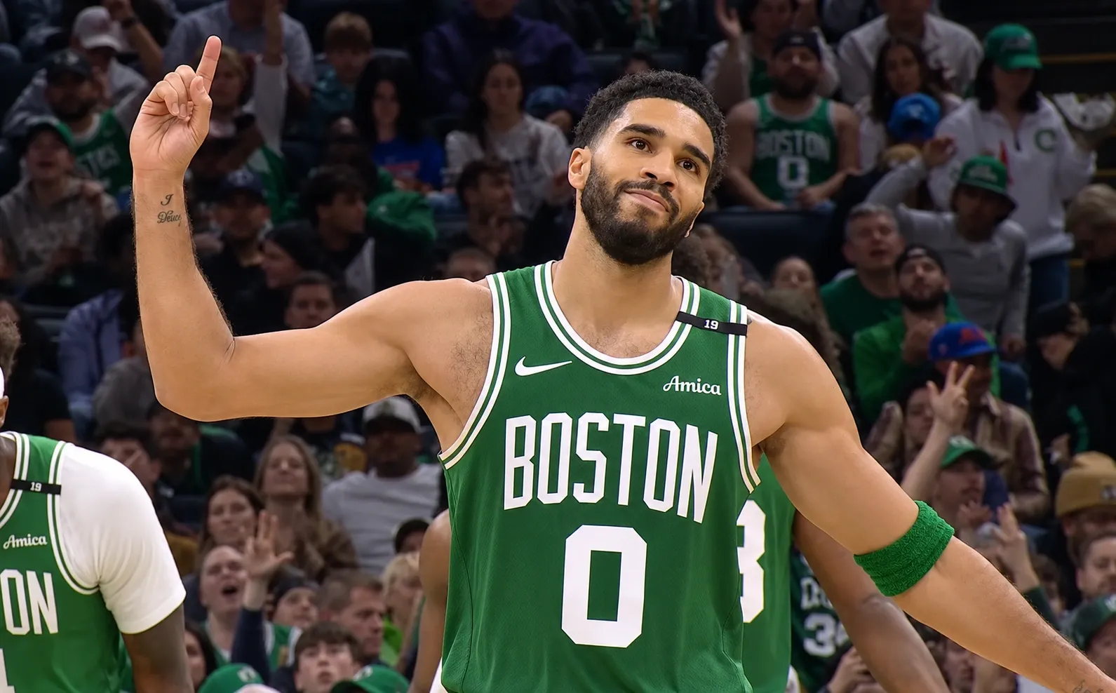 Jayson Tatum, bourreau des Knicks dans le money time