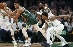 Le MVP de la nuit : Giannis Antetokounmpo explose le mur de Boston