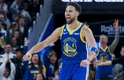 Finalement détendu, Klay Thompson a gardé le meilleur pour la fin