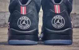 Une Air Jordan 5 aux couleurs du Paris Saint-Germain