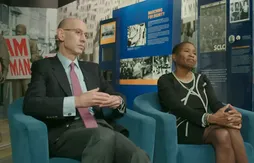 Michele Roberts et Adam Silver espèrent trouver un compromis en vue de la prochaine saison