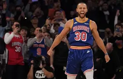 Stephen Curry fait coup double au Garden : victoire + record NBA !