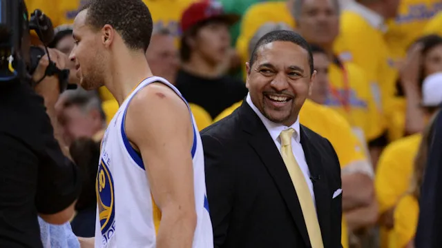 Mark Jackson et Stephen Curry