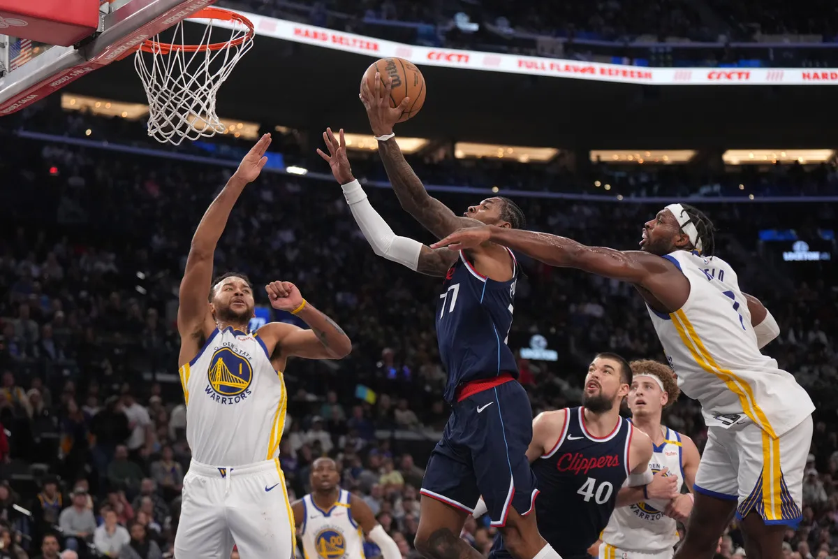 Les Warriors face aux Clippers
