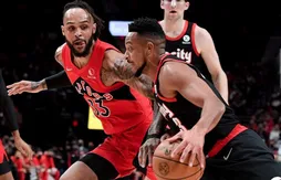 CJ McCollum en patron face aux Raptors