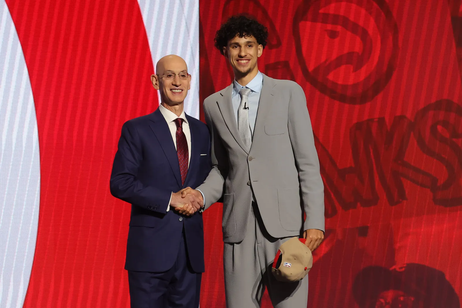 Zaccharie Risacher, premier choix de la Draft 2024