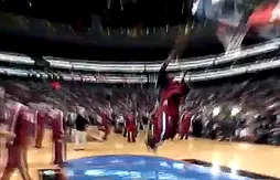Top 10 : le dunk hallucinant de LeBron James à l’échauffement