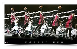 Le poster dunk de LeBron James sur Jason Terry vendu 899 dollars !