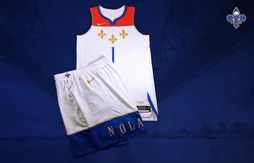 Bleu, blanc et rouge pour le maillot « City Edition » des Pelicans