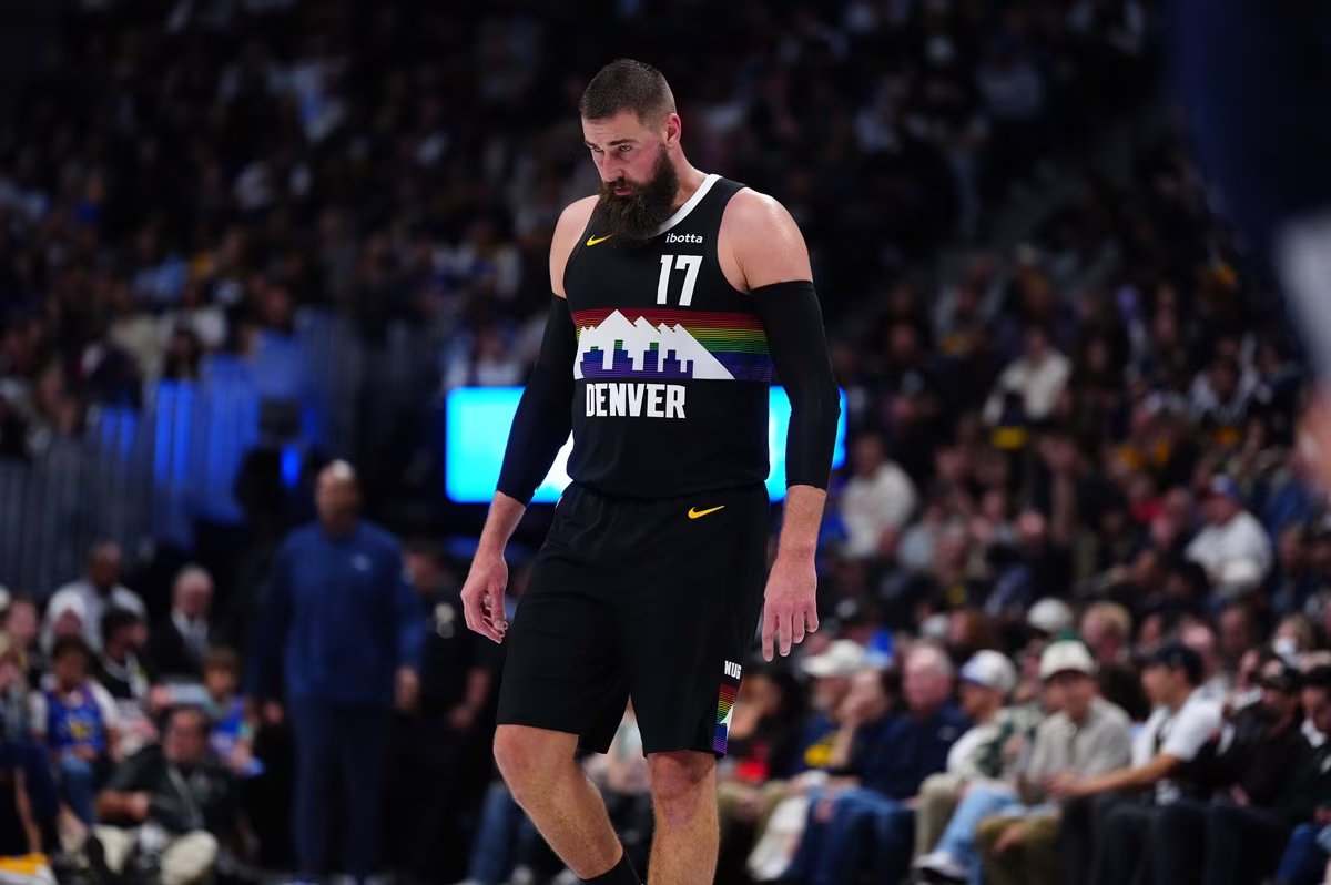 Jonas Valanciunas (Nuggets) contre le Thunder