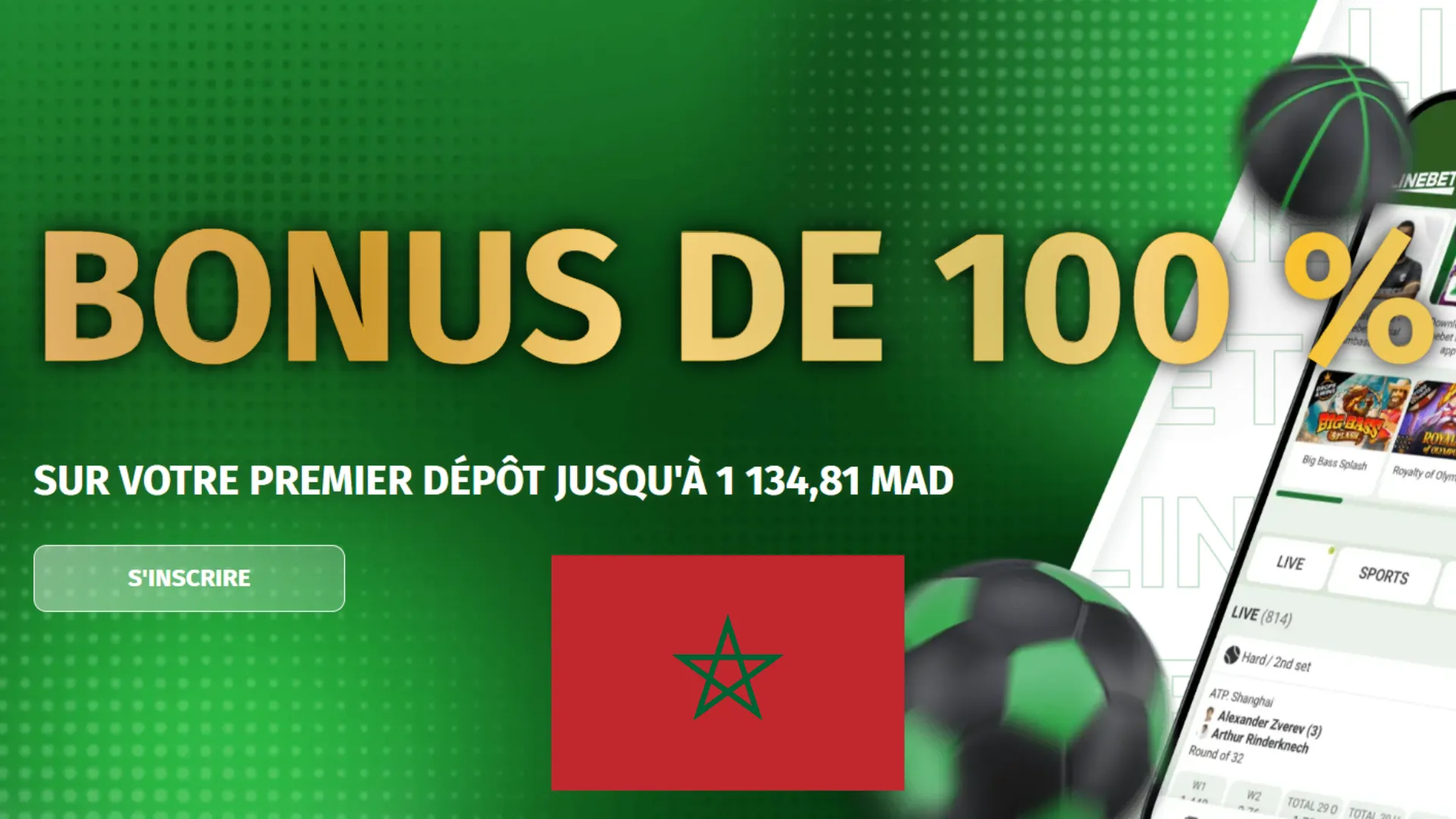 code promo Linebet Maroc sur les paris sportifs