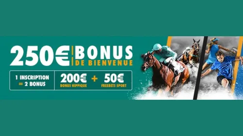 Le bonus Genybet se débloque à l'inscription en ouvrant un compte sur le site