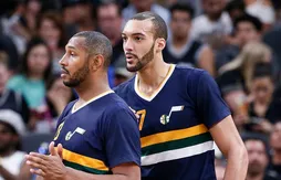 Boris Diaw est venu observer Rudy Gobert