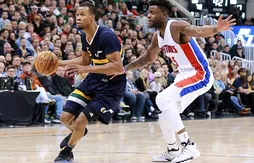 Rodney Hood (27 points) et le Jazz se régalent face aux Pistons