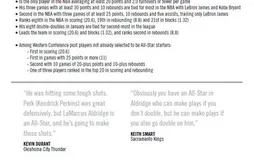 All-Star game : Portland fait campagne pour LaMarcus Aldridge