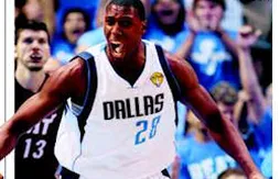 Presse écrite : Ian Mahinmi en Une du Parisien