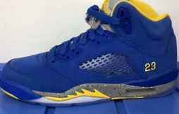 La Air Jordan 5 aux couleurs du lycée de Michael Jordan